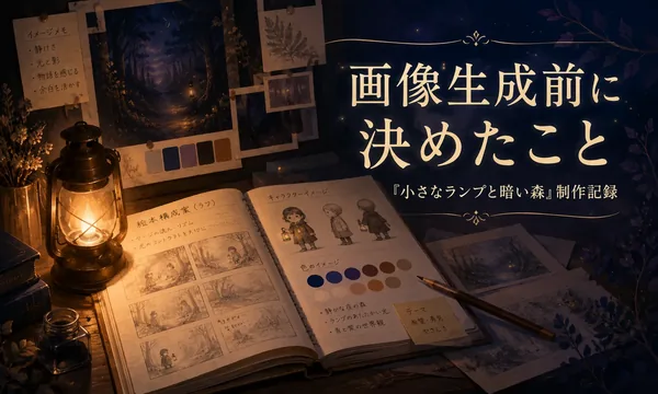 画像生成前に決めたこと