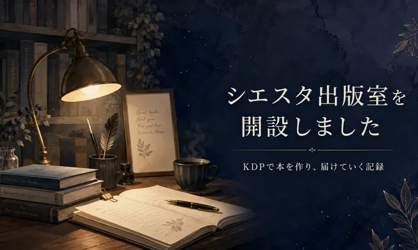 シエスタ出版室を開設しました