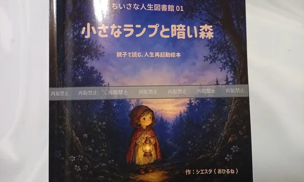 『小さなランプと暗い森』の校正刷りが届きました